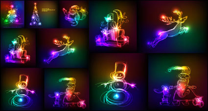Symphonie de Noël graphiques vecteur lumire