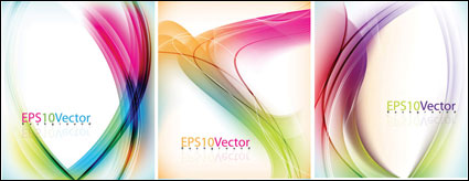 Colorful vecteur de fond des lignes dynamiques