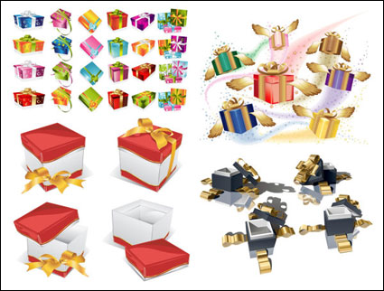 Vector boîte-cadeau