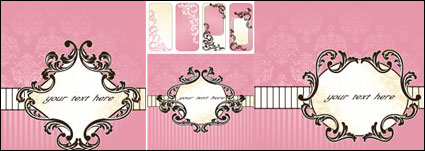 Motif de fond rose