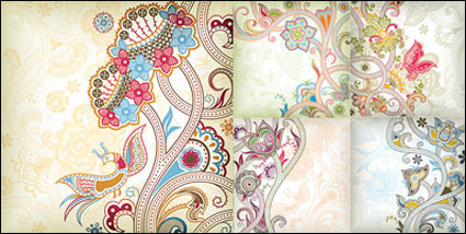 Vecteur particulier motif de papillon