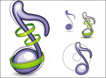 Icônes de la musique - Vector