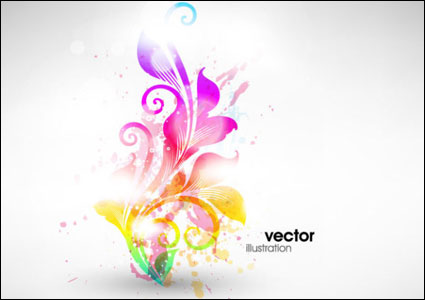 Symphonie de mode matriel vecteur motif de -4