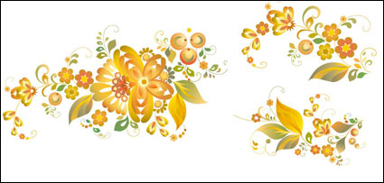 Motif fleur Belle - matriel vecteur