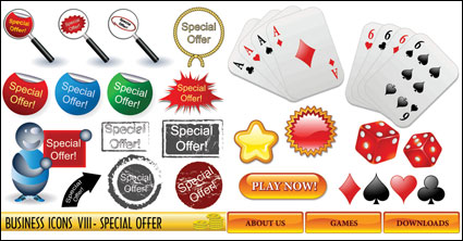Ds Poker,, grossissant vecteur de verre