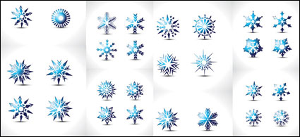 Vecteur de flocon de neige spciales