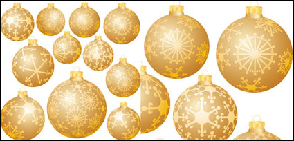 Dcorations de Noël boule de neige Vector