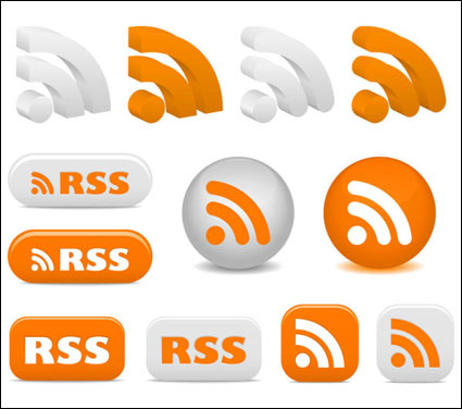 Rss Abonnez-vous Icons - Vector