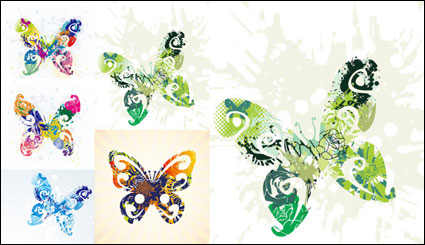 Beau papillon - Vector