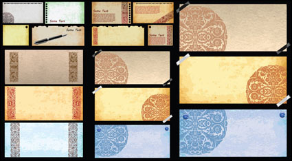 Texture fine du papier