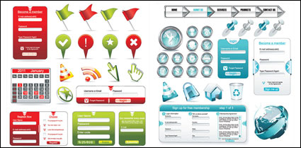 Web design couramment utiliss vecteur lments