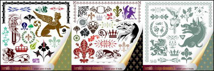 Classique graphiques modle europen - Vecteur