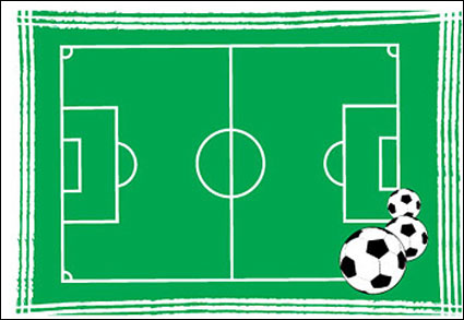 Plan football Vector