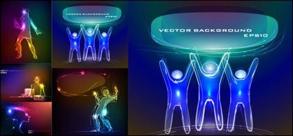 Composition matrielle du vecteur lumire tâche
