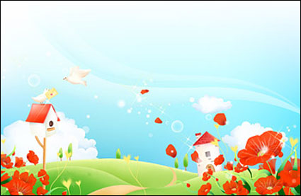 Dream Paysage Fleur