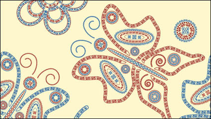Spcial imprim animal vecteur motif de matriau -2