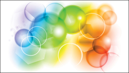 Colorful fond des bulles - matriel vecteur