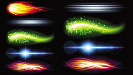 Superbe effets clairage lumineux 05 - matriel vecteur