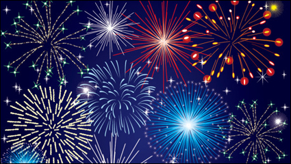 Colorful matriel de feux d