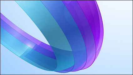 Colorful matriau rubans fond vectoriel -1