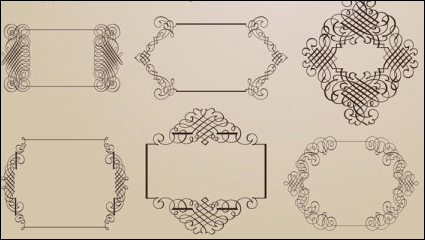 Modles exquis dcorative 01 - Vector