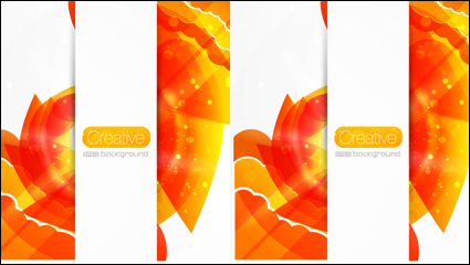 Creative Vector fond floral -5
