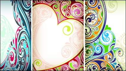 Europenne matriel vecteur motif de fond -2