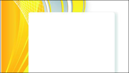 Jaune vif ligne -3 zone de texte vectoriels