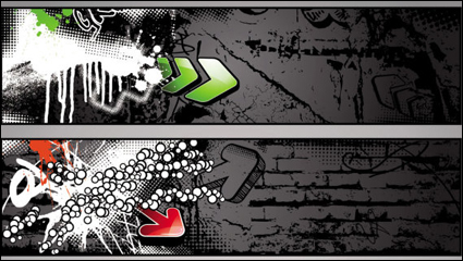 Evolution des graffitis - vecteur