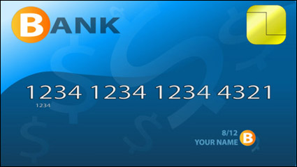 Beaux matriaux carte bancaire 04 - vecteur