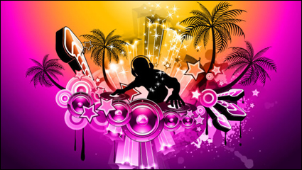 Brilliant lments musicaux dynamiques 02 - vecteur