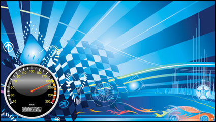 Racing motif de fond le thme 01 - vecteur