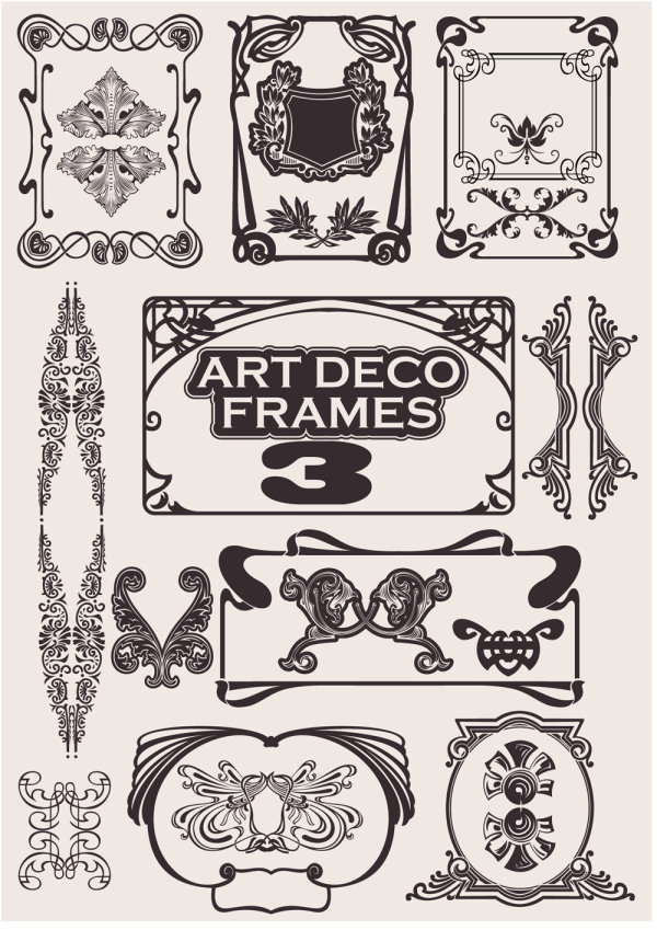 Exquise fond motif dcoratif 04 - matriel vecteur
