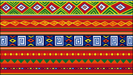 Motif de fond color - Vector