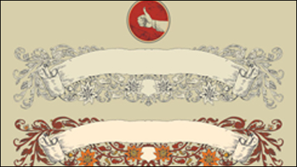 motif fin 01 - Vector