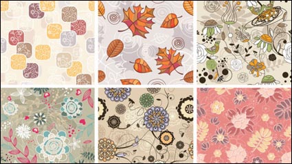 Exquise motifs peints  la main 02 - matriel vecteur