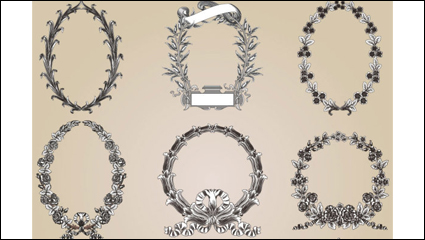 Motif de dentelle de style europen 03 - matriel vecteur