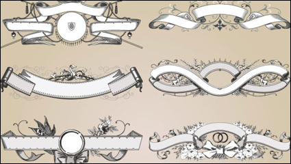 Motif de dentelle europenne 05 - vecteur