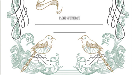 Bordure en dentelle de style europen 02 - vecteur