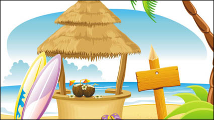 Cartoon Coast National Scenic 01 - vecteur