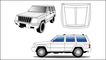 JEEP 2500 vecteur matriel jeep
