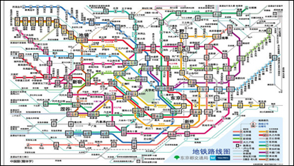 Tokyo opration de mtro circuit vecteur diagramme