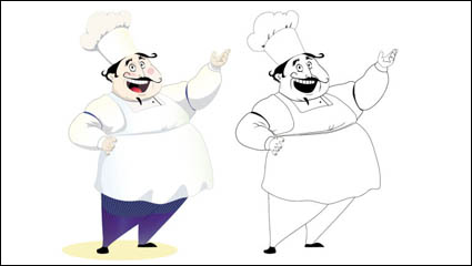 Personnages de dessins anims Chef 08 - matriel vecteur