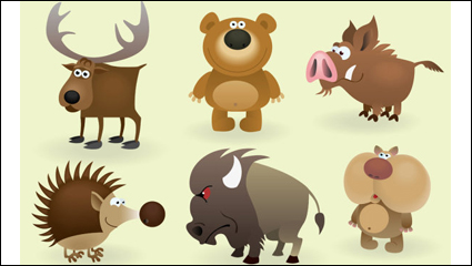 Cartoon animaux image - vecteur