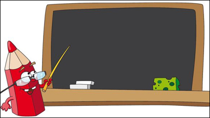 Crayon de dessin anim 04 - vecteur