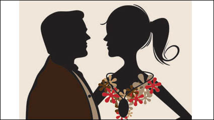 Hommes et matriel vecteur des femmes