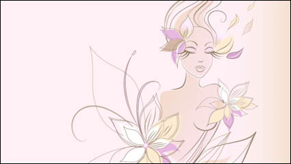 Mode femme matriels illustration vectorielle -2
