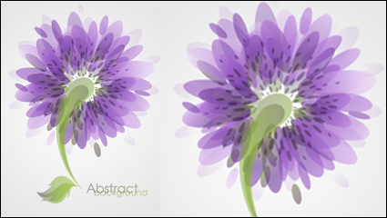 Mode fleurs -3 matriel vecteur