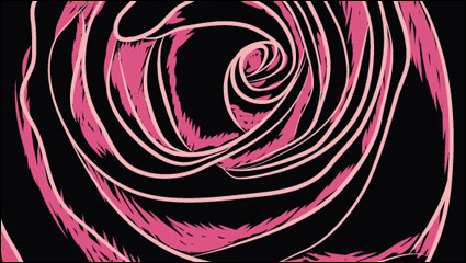 Roses Vecteur partielle -3