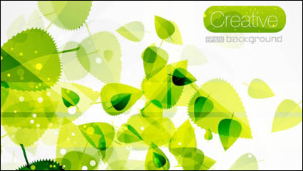 Printemps des feuilles vert 03 - matriel vecteur
